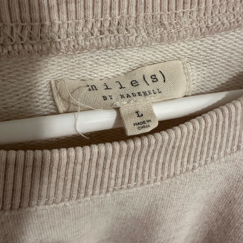 Mile(s) Ruffle Cropped Sweatshirt - Picture 2 of 3